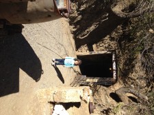 Getting to explore inside Eagle Mine, 1870. 