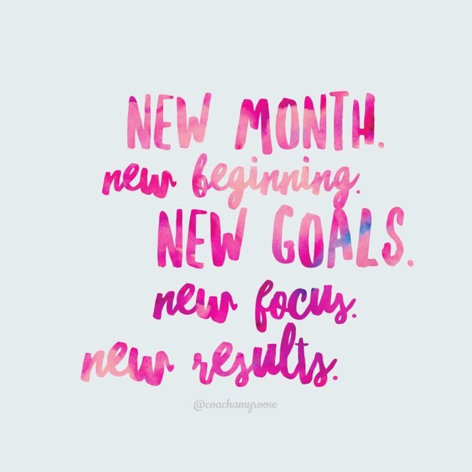 New Month New Focus